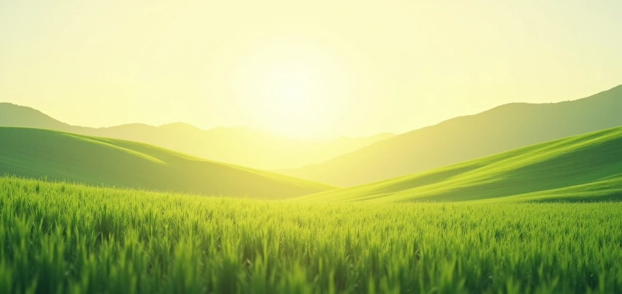 Klidná přírodní krajina symbolizující pohodu a zdraví